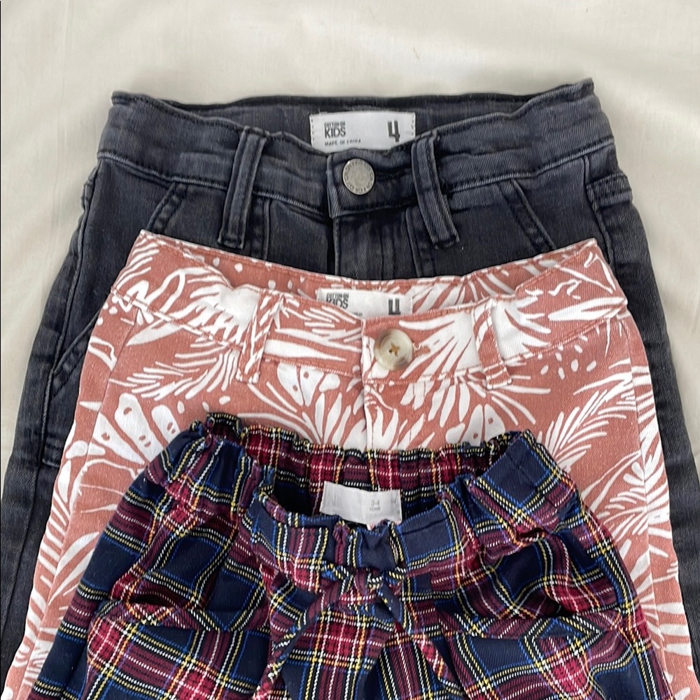 Kids Pants Bundle - Cotton On & Zara